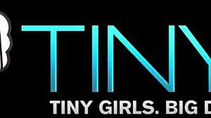 Tiana's tight grip overwhelms fat dick