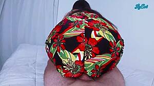 ella made me cum with her big ass riding cock