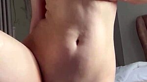 Cute Girl Teases with Dildo Masturbation