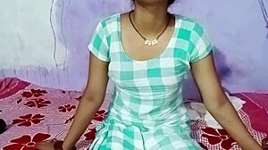 cute indian bhabhi in stockings gets hardcore fucked in front of her sister with clear hindi audio.