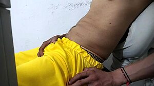 young latina student gets kinky with neighbor in homemade fetish scene