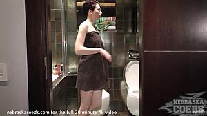 Hot 25yo Babe Sonja Masturbates Alone At Home