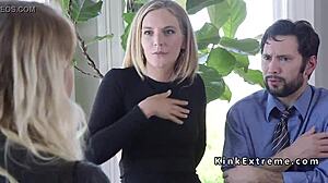 Extreme Couple Bound Their Housewife, What Will They Do Next?