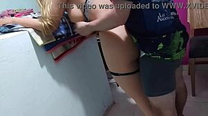 Fucking My Beautiful Stepmother's Perfect Body When Dad Left!