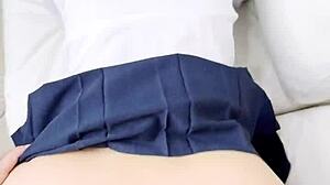 Horny petite tiktoker girl