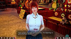 Double Homework 06 Features a Cute Redhead Johanna on a Charming Roleplay Date