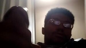 watch this amateur guy masturbating his big black monster cock at home