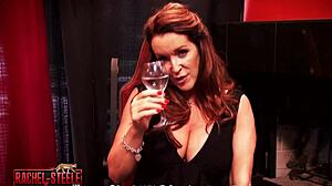 Housewife shares her pregnant secrets on the desk