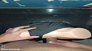 trailer sexo anal intenso con candy en traje de baño