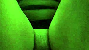 stretching my asshole with big tits and anal play