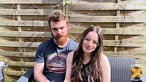 Katerina, Petite French Beauty, Enjoys Foursome with Big Tits