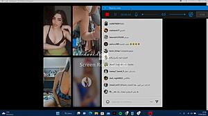 Naked Blonde Whore Masturbates Intensely on Instagram