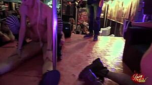 Mary Rider And Yelena Vera Bent Over And Riding In Hardcore Lesbian Group Sex On Barcelona Erotic Salon Floor