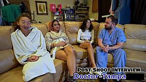 i watched dr tampa check aria nicole during her physical