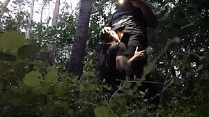 I fuck my stepsister in the mouth in the woods so her boyfriend doesnt catch us