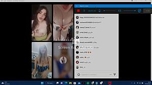 Naked Blonde Whore Masturbates Intensely on Instagram