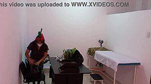 the nurse gets caught flashing in the hospital, super sexy and hot