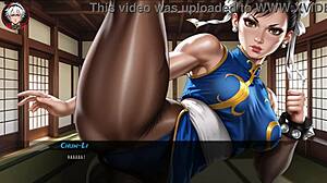 Chun-Li Porn Training in Legendary Hentai Episode 3 with Cute Outfit