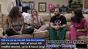 nurse feels excited spreading pussy for physical.