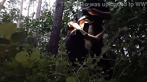 I fuck my stepsister in the mouth in the woods so her boyfriend doesnt catch us