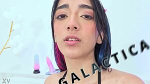 Bruno BREAKS Luna Galactica’s Tight 18+ ASS in Her FIRST ANAL Scene
