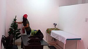 the nurse gets caught flashing in the hospital, super sexy and hot