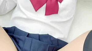 Horny petite tiktoker girl