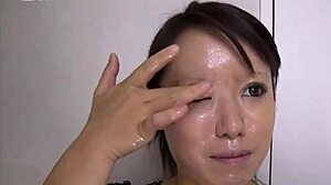 plain mature woman reveals sad face after child's cry - mio oka