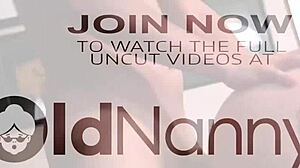 Busty zrela milf jaše u kaubojici pa se savija za dogi brzi seks