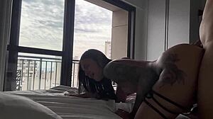 Perfect Doggystyle with Creampie Delicioso in Sheer Outfit