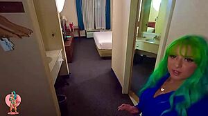 tight creamy pussy gets a sensual massage with big black cock