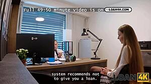 Stanley Johnson Seduced Young Customer and Fucked Her in Office