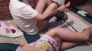 Wow, my hijastro seduced me and we ended up banging hard