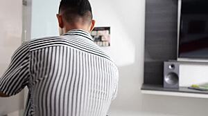 sexy swinger trio with double muff diving