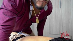 Hot Neighbor Bangs Venezuelan Curvy Babe Hard!