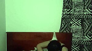 Real Bisexual Sex with My Latina Girlfriend at Her Stepmother's House.