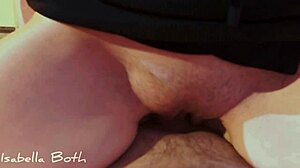 soft sensual couple has fireplace sex