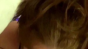 sexy milf gives pov deepthroat blowjob