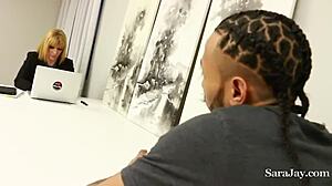 Sara Jay's Provocative Boobjob Session