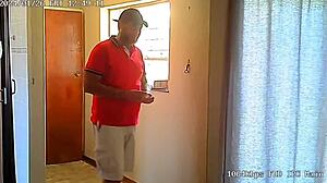 Caught My Wife Fucking The Pizzaguy On Spycam!