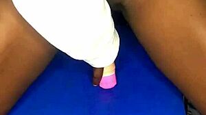 Watch me ride 8 inch dildo till i cum