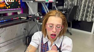 Loan shark fucks stepdaughter in emotional roleplay