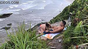 Caught fucking on the beach