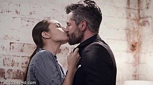 Hot Long Leg Brunette Fucking Her Boss