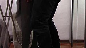 Latina Milf with Beautiful Legs Gets Touched and Fucked in Pantyhose