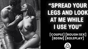 He Takes Control, Dominating His Girlfriend in Forest BDSM Roleplay for Women