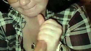 Slut Sucks And Fucks Big Dick While Husband's Away