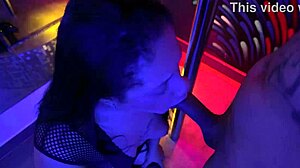 showing to husband's friend, we fucked hard, he filled my mouth with cum