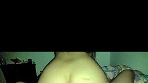 Curvy stepsister dances seductively before sucking and riding in dorm