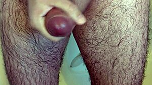 Wow, masturbation after shaving is incredible!